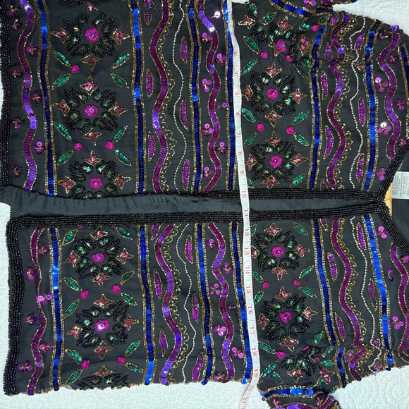 Embroidered Multicolor Jacket - Picture 11 of 12